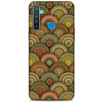 Ethnic Culture (32) Oppo Realme 5i Kılıf Silikon Kapak Desenli