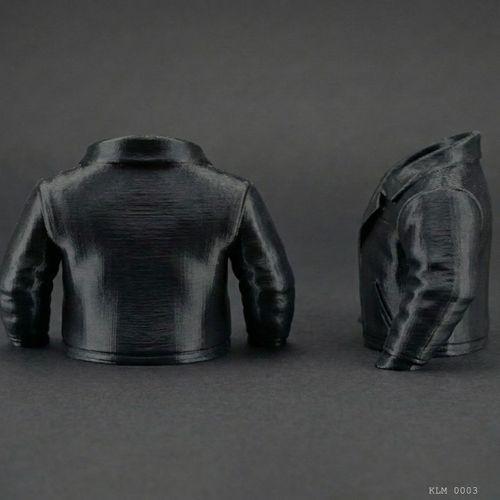 Siyah Ceket Tasarımlı Makyaj Fırçalığı Masaüstü Kozmetik Düzenleyici