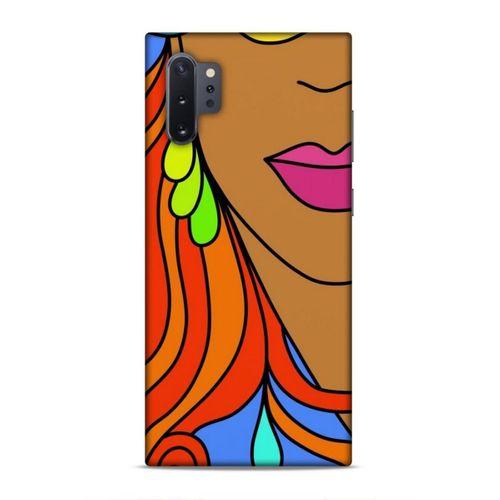 Samsung Galaxy Note 10 Plus Uyumlu Kılıf Face'X 5 Koruma Kabı Pembe Ruj