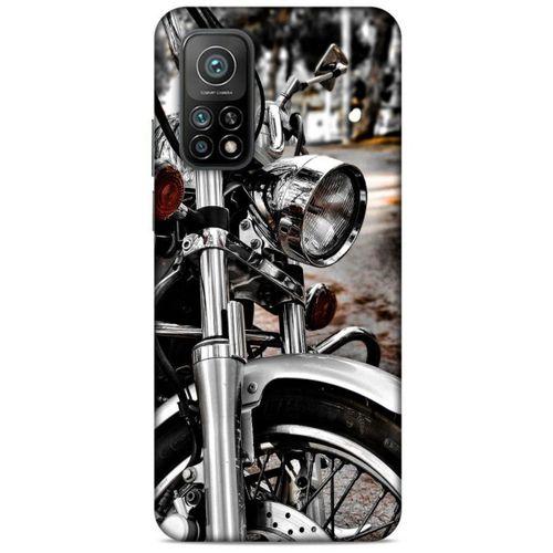 Xiaomi Mi 10T Pro 5G Uyumlu Kılıf Motorsiklet (49) Ultra Silikon Kılıf Harley