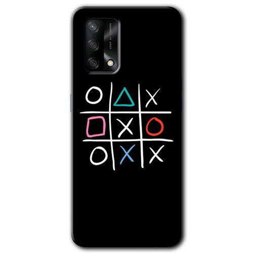 Oppo A74 Kılıf HD Desen Baskılı Arka Kapak - Sauce + Kırılmaz Cam