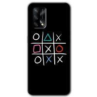 Oppo A74 Kılıf HD Desen Baskılı Arka Kapak - Sauce + Kırılmaz Cam