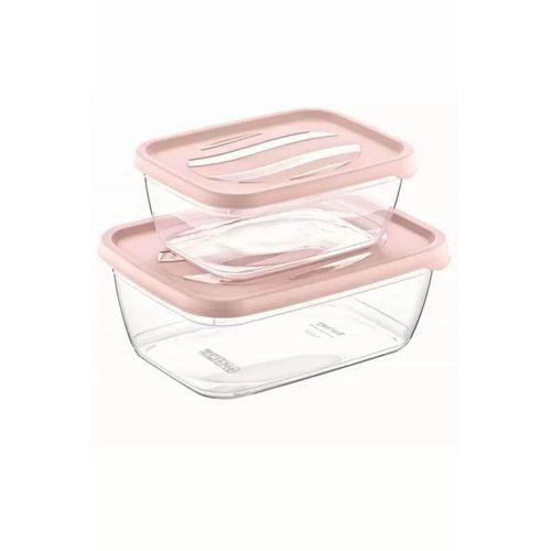 2'li Saklama Kabı Diktörtgen Royaleks-ÇNK2163