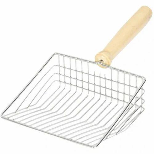 Ahşap Saplı Metal Kum Temizleme Küreği