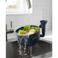Modern Tasarımlı Sebze Yıkama Kabı Süzgeçli Pratik Mutfak Atı