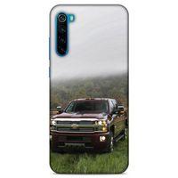 Lopard Xiaomi Redmi Note 8T Uyumlu Kılıf PickUpX (35) Fit Design Kılıf Bordo