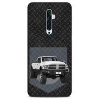 Lopard Oppo Reno 2z Uyumlu Kılıf PickUpX (20) Koruyucu Kılıf Beyaz Gümüş