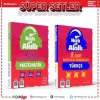 Tammat 8.Sınıf Matematik ve Türkçe 32 Haftalık Deneme Seti 2 Kitap