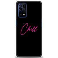 Oppo A55 Kılıf HD Baskılı Kılıf - Chill + Tam Ekran Koruyucu