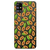 Frutix Papaya 01 Samsung Galaxy M31s Kılıf Desenli Silikon