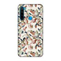 Xiaomi Redmi Note 8 Uyumlu Kılıf Romans (11) Tam Koruma Pembe