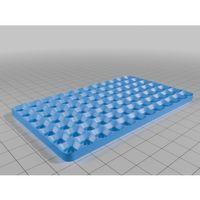 DecFinity 120mm x 70mm Taban Plakası 3D Baskı (Bu ürün Sadece Plastik parçadır - Almadan Önce Soru Sorabilirsiniz)