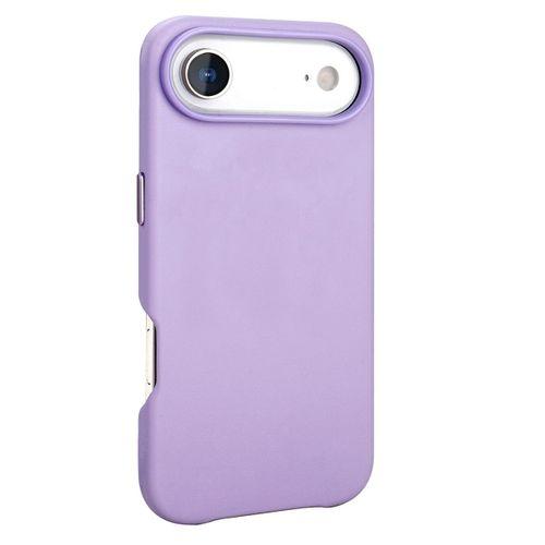 Apple iPhone 17 Air Kılıf M-safe Şarj Özellikli PU Deri Görünümlü Zore Kupra Kapak