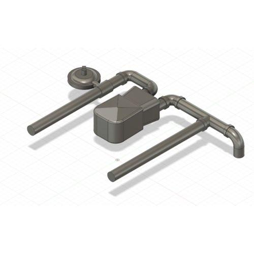 HO Ölçek Ticari Gaz Sayacı 3D Baskı (Bu ürün Sadece Plastik parçadır - Almadan Önce Soru Sorabilirsiniz)