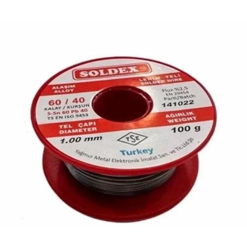 60/40 Lehim Teli 100 Gr 1,00 Mm (sn:60 / Pb:40)