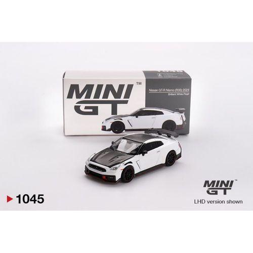 Mini GT Nissan GT-R Nismo 2024 Brilliant White Pearl 1045