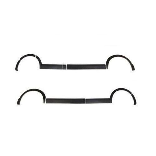 VOLKSWAGEN Transporter T6.1 2020 Set 11 Parça Çamurluk Kaplama Siyah Mat Asa Kum Desen Uzun Şase Sağdan Sürgülü