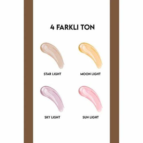 4'lü Likit Highlighter Aydınlatıcı Seti