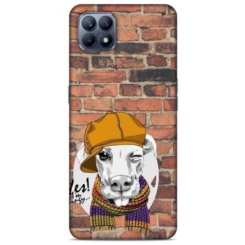 Animax Şapkalı Köpek Huawei P40 Lite Kılıf Desenli Silikon