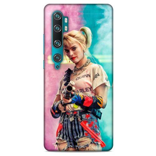Xiaomi Mi Cc9 Pro Uyumlu Kılıf Harley Quinn (27) Tasarımlı Kılıf Kobalt mavisi
