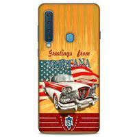 Retro (13) Desen Silikon Kap Renkli Samsung Galaxy A9 2018 Kılıf