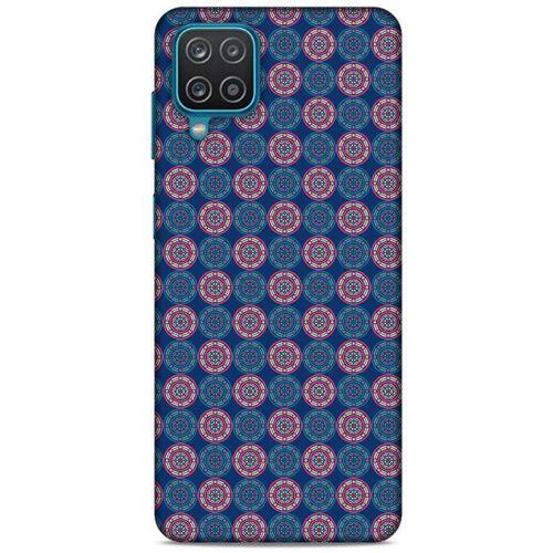 Lopard Samsung Galaxy A12 Uyumlu Kılıf Ethnic Culture (23) Ultra Koruma Kılıfı