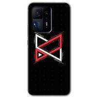 MRCİLETİSİM Xiaomi Mi Mix 4 Kılıf HD Desen Baskılı Arka Kapak+Temperli Cam - Kilit