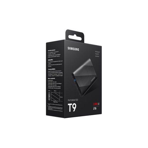 2TB SAMSUNG 2000/1950MB/s USB 3.2 GEN 2X2 TAŞINABİLİR T9 MU-PG2T0B/WW