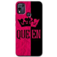 İnfinix Hot 10 Play Kılıf HD Desen Baskılı Arka Kapak - Queen
