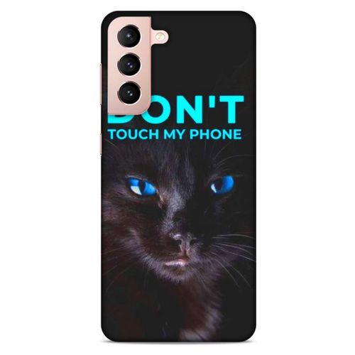 Lopard Samsung Galaxy S21 Uyumlu Kılıf Kediler (46) Core Armor Kılıf Dokunma