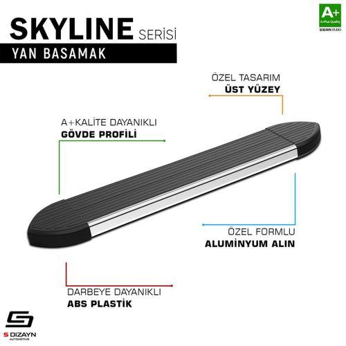 S-Dizayn Renault Austral Skyline Krom Yan Basamak 183 Cm 2023 Üzeri A+ Kalite