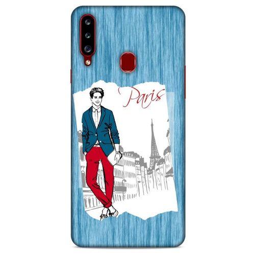 Sokak Modası 70 Samsung Galaxy A20s Kılıf Desenli Silikon