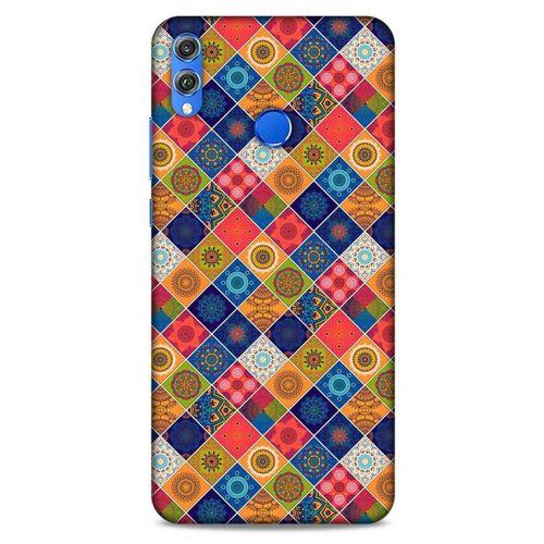 Ethnic Culture (42) Huawei Honor 8x Kılıf Silikon Kapak Desenli