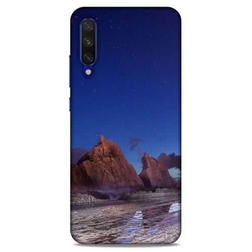 Lopard Xiaomi Mi A3 Uyumlu Kılıf Gece'S (14) Lansman Kılıf Parliement Mavi