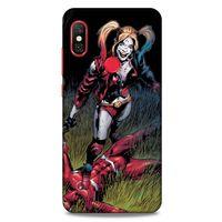 Xiaomi Mi A2 Lite Uyumlu Kılıf Harley Quinn (40) Fit Silikon Kılıf Leylak
