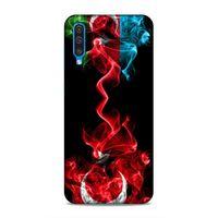 Samsung Galaxy A30s Uyumlu Kılıf Azarbaijan (12) Koruyucu Silikon Azerbaycan Türk Bayrakları