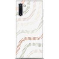 Samsung Galaxy Note 10 Kılıf HD Baskılı Kılıf - Renkli Mozaik + Tam Ekran Koruyucu