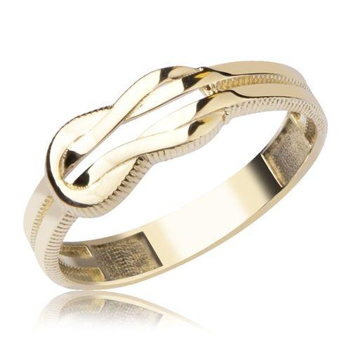 14 Ayar Altın Düğüm Yüzük HSM10070