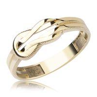 14 Ayar Altın Düğüm Yüzük HSM10070