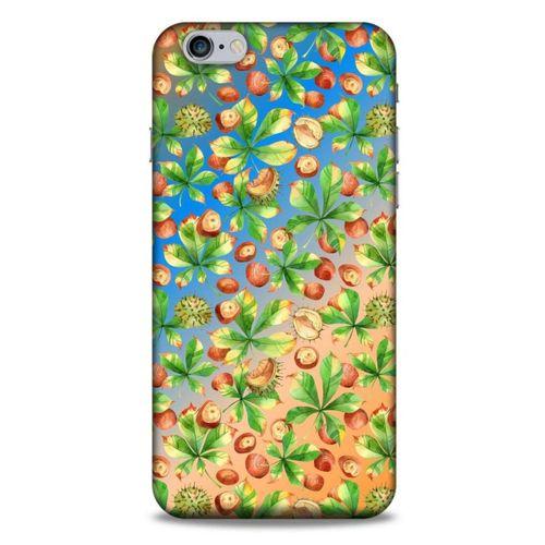 Frutix Kestane 01 Apple Iphone 6 Plus Kılıf Desenli Silikon