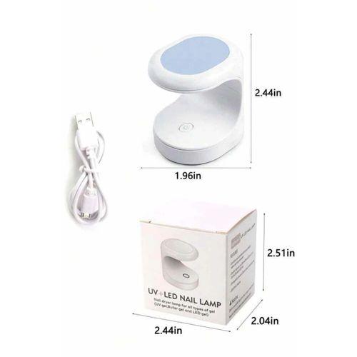 Kalıcı Oje Kurutucu Uv Led Teknolojisi Taşınabilir Mini Tırnak Kurutucu