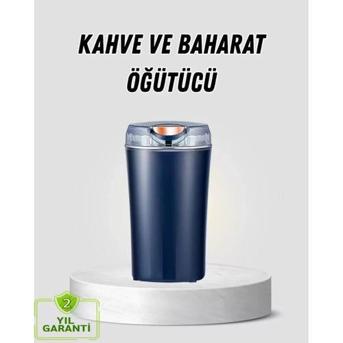Kahve Ve Baharat Öğütücü Otomatik Mekanizmalı Dayanıklı Çelik