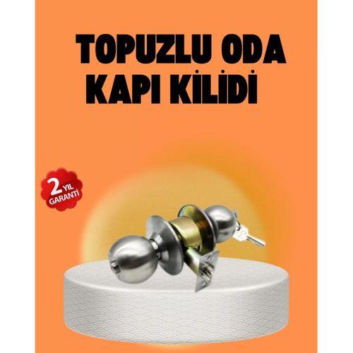 Mat Renk Topuzlu Kapı Kilidi – Giriş Tipi