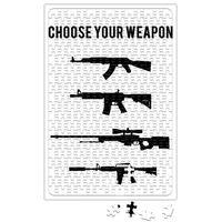 Cs Go Counter Strike Choose Your Weapon Puzzle 240 Parça Yapboz