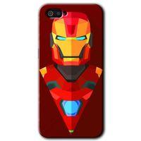Realme C2 Kılıf HD Desen Baskılı Arka Kapak - İron Man Çizim