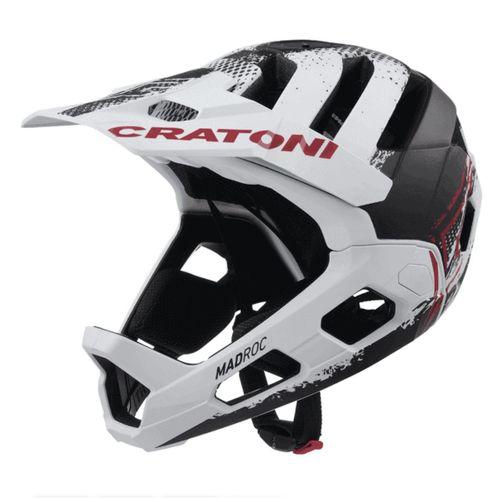 Kask Fullface Cratoni Madroc Mat White S-M 54-58 cm