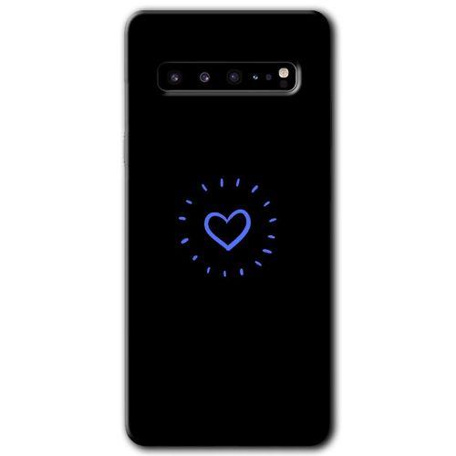 Potkal Hediye Fabrikası Samsung Galaxy S10 Plus HD Baskılı Kılıf + 9D Tam Ekran Koruyucu - Heart Strokes
