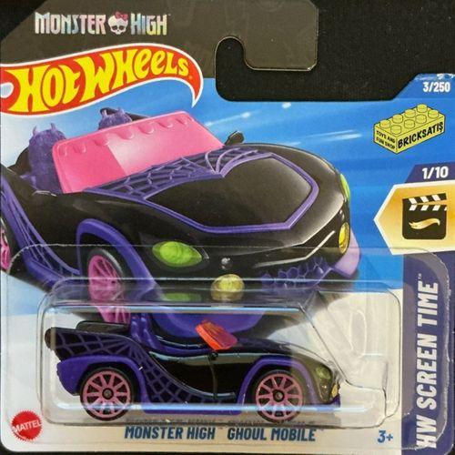 Hot Wheels Tekli Arabalar Monster High Ghoul Mobile HYX62 (Screen Time)