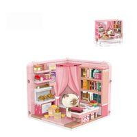 P885006 KEDİ MAKYAJ  ODASI 247 PARÇA BLOCK OYUNCAK