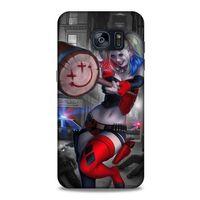 Samsung Galaxy S7 Edge Uyumlu Kılıf Harley Quinn (18) Telefon Kılıfları Kehribar